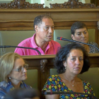 El concejal del Grupo Popular, Alfredo Blanco, durante su intervención en el pleno sobre la ‘comfort letter’.-PABLO REQUEJO