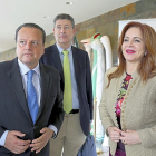 Silvia Clemente junto al  presidente del Consejo Consultivo.-ICAL