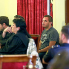 Imagen del juicio por el asesinato de un joven en León.-ICAL