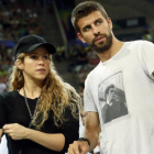Shakira y gerard Piqué.-ALBERT EGEA