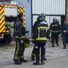 Incendio en la fábrica Burgalesa Prosider-Ical