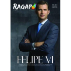 El Rey en la portada de la revista gay RAGAP.-