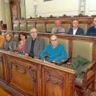 Miembros del Consejo Social de la ciudad de Valladolid en el salón de Plenos del Ayuntamiento celebrado ayer.-EL MUNDO
