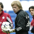 Oliver Kahn, durante un entrenamiento con el Bayern de Múnich.-DAVID CASTRO