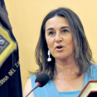 Olga Mohíno promete el cargo, el pasado sábado.-S. G. C.