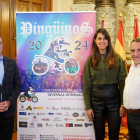 Jesús Julio Carnero, Blanca Jiménez y José Manuel Navas en la presentación de Pingüinos 2024. ICAL