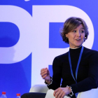 Isabel García Tejerina durante la convención del PP en Sevilla.-ICAL