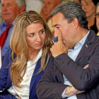 Alicia García y Antolín Sanz, en una imagen de archivo durante un acto del partido en Ávila-Ical