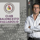 El presidente Sunil Bhardwaj, en las oficinas del Club baloncesto Valladolid.-M. Á. Santos