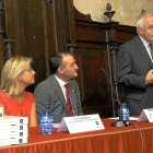 Gerardo Gutiérrez, director del Consejo Social, en el reconocimiento a los vocales.-EL MUNDO