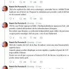 El número 62 por Barcelona de la lista de Junts per Catalunya llama a la ciudadanía a tomar el control del territorio en el momento adecuado.-@RAMIRP (TWITTER)