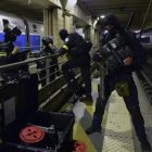 Simulacro de respuesta a un ataque terorista en Montparnasse-AP