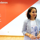 La portavoz de Ciudadanos en Valladolid, Pilar Vicente.-MIRIAM CHACÓN / ICAL
