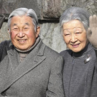 El emperador Akihito y la emperatriz Michiko el pasado febrero en Tokyo.-AP / KOJI SASAHARA