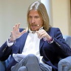 Pablo Fernández, en un momento de su intervención.-J. M. LOSTAU