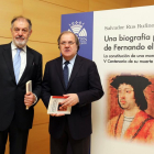El presidente de la Junta de Castilla y León, Juan Vicente Herrera, asiste a la presentación del libro 'Una biografía política de Fernando el Católico', de Salvador Rus-Ical