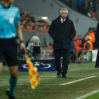 Carlo Ancelotti, en la Champions.-ODD ANDERSEN