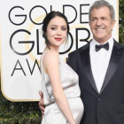 Mel Gibson y Rosalind Ross, el pasado 8 de enero.-AFP / FRAZER HARRISON