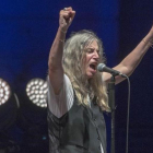 Patti Smith, en el festival Jardins de Pedralbes.-FERRAN SENDRA