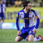 Sergio García, en un partido del Espanyol.-Foto: MIGUEL LORENZO