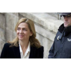 La infanta Cristina, el 8 de febrero del 2014, cuando acudió a declarar, en Palma, ante el juez Castro.-Foto: AFP / JAIME REINA