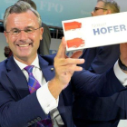 Norbert Hofer, nuevo presidente del Partido por la Libertad de Austria.-JOE KLAMAR (AFP)