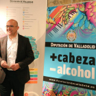 El presidente de la Diputación de Valladolid, Jesús Julio Carnero, inaugura la jornada de presentación de la campaña ‘Para la prevención del consumo excesivo de alcohol en jóvenes’-ICAL