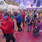 Celebración del Entierro de la Sardina, que pone fin al Carnaval, en la Cúpula del Milenio.-J.M. LOSTAU