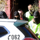 El yihadista durante su detención en Segovia.-ICAL