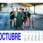Mireia Boya (La CUP) vestida de Guardia Civil para el calendario de su pueblo en 2015.-INTERVIÚ