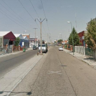 Avenida en la que se registró el suceso.-GGL SW