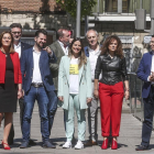 El candidato socialista a la Presidencia de la Junta, Luis Tudanca, interviene en el acto de presentación de las listas del PSOE a las Cortes Regionales-ICAL