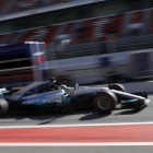 Valtteri Bottas, con su Mercedes, en Montmeló.-Francisco Seco / AP