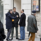Javier Lacalle durante su reunión con Luis Fuentes en la sede de Ciudadanos en Valladolid.-PABLO REQUEJO (PHOTOGENIC)