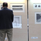 La Fundación de los Ferrocarriles Españoles presenta la exposición fotográfica 'Caminos de Hierro' instalada en la estación de Segovia-Guiomar-Ical