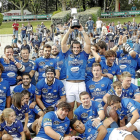 El VRAC celebrando una de sus Supercopas-EL MUNDO