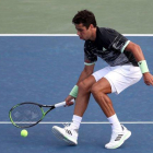 El joven tenista mallorquín fue doblegado por su rival de turno en su debut en el Abierto de EE.UU.-GETTY IMAGES