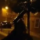 Fotograma del vídeo de los disparos en Pajarillos.-E.M.