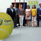 Imagen de la presentación del Open Castilla y León de Tenis Villa de El Espinar 2017.-ICAL