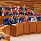 Votación en el Debate de política general en las Cortes.-ICAL