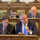 Jesús Enríquez y Martínez Bermejo en el pleno del martes.-Miguel Ángel Santos