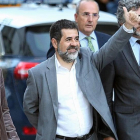 Jordi Sànchez, a su llegada a la Audiencia Nacional el pasado octubre.-/ DAVID CASTRO