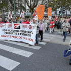 Imagen de una de las movilizaciones de los trabajadores de Panrico en 2013.-Ical
