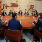 Reunión del Govern.-RICARD CUGAT