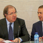 Juan Vicente Herera y José Manuel Bilbao.-J. M. Lostau