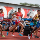 Vicente Viciosa durante la final del 3.000 obstáculos del Europeo celebrado en julios-E.M.