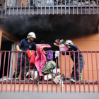 Incendio en una vivienda de la calle Urano de Valladolid-ICAL