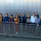 Foto de familia del equipo que trabaja en el proyecto en las instalaciones de la Universidad de Salamanca.-EL MUNDO