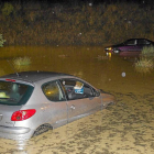 Inundaciones en la A-62 a su paso por Zaratán-Pablo Requejo