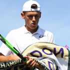 Alex de Miñaur, en Wimbledon.-GETTY IMAGES / MATTHEW LEWIS